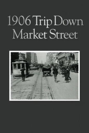 Movie poster for A Trip Down Market Street Before the Fire