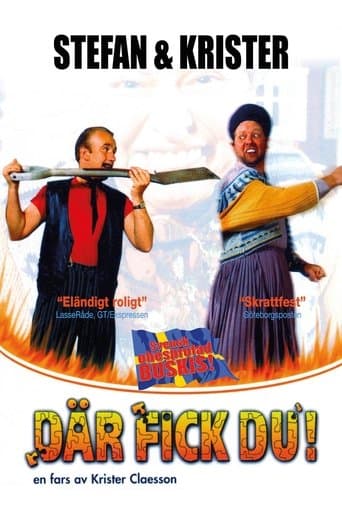 Movie poster for Där fick du!