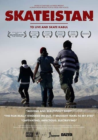 Movie poster for Skateistan: To Live and Skate Kabul