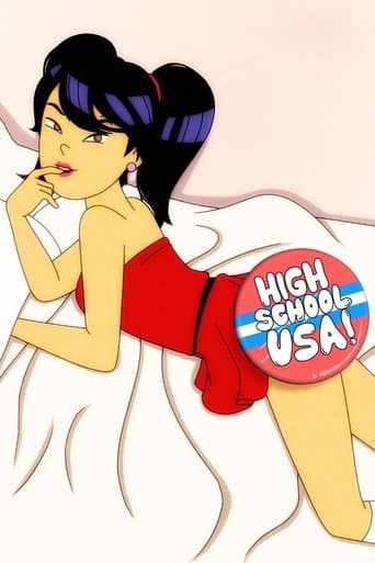 Movie poster for High School USA!
