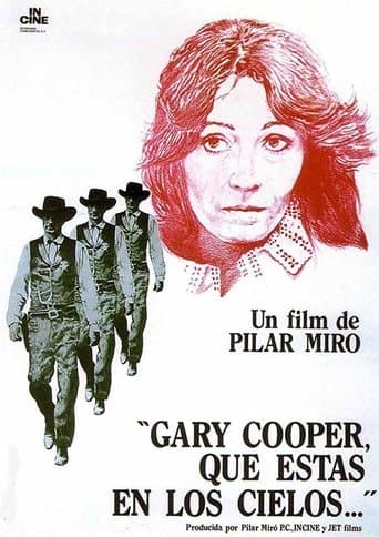 Movie poster for Gary Cooper, que estás en los cielos