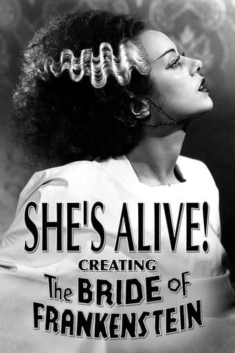 Movie poster for She's Alive! Creating 'The Bride of Frankenstein'