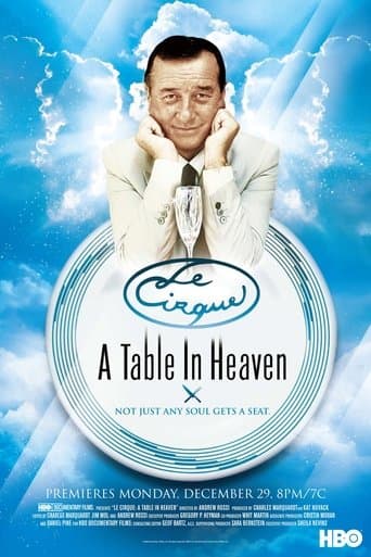 Movie poster for Le Cirque: A Table in Heaven