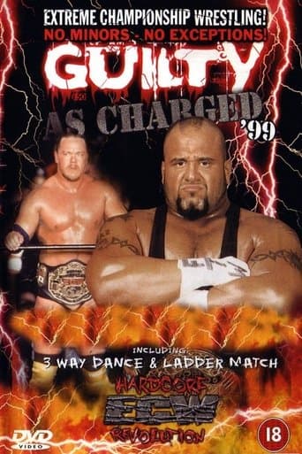 Movie poster for ECW Guilty as Charged 1999