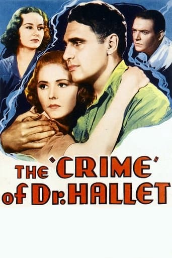 Movie poster for The Crime of Doctor Hallet