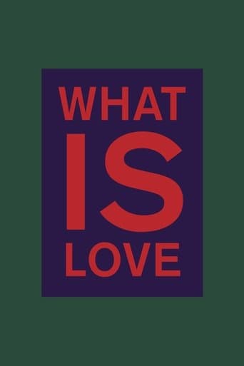 Movie poster for What is Love