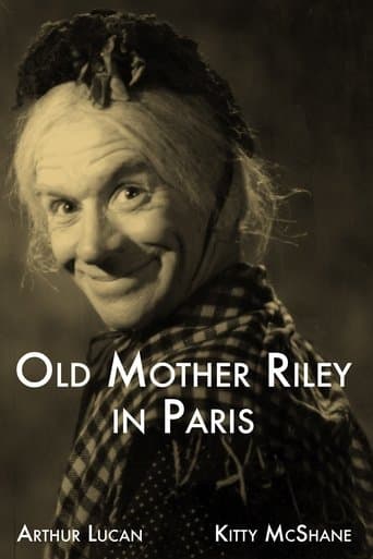 Movie poster for Old Mother Riley in Paris