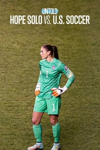 Movie poster for Untold: Hope Solo vs. U.S. Soccer