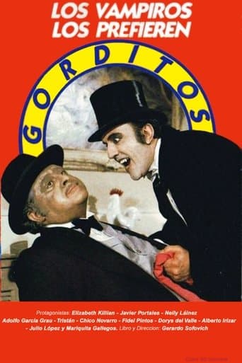 Movie poster for Los vampiros los prefieren gorditos