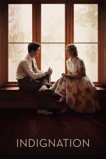Movie poster for Indignation