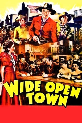 Movie poster for Wide Open Town