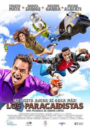 Movie poster for Los Paracaidistas