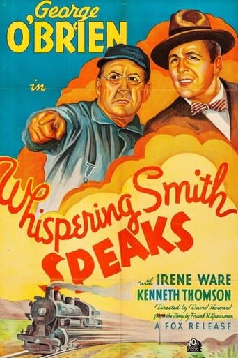 Movie poster for Whispering Smith Speaks