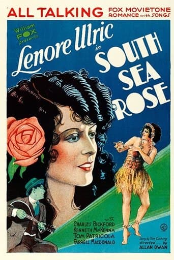 Movie poster for South Sea Rose