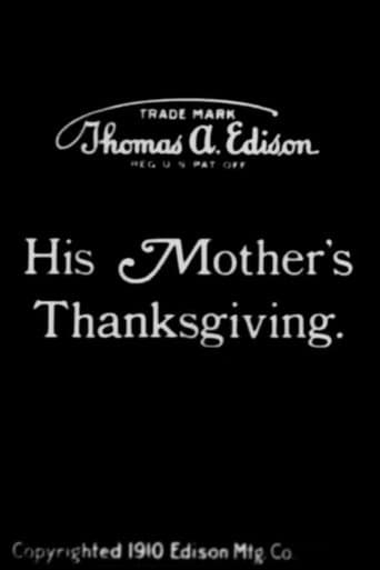 Movie poster for His Mother's Thanksgiving