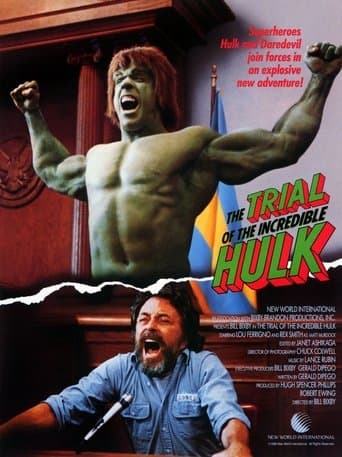Movie poster for The Trial of the Incredible Hulk