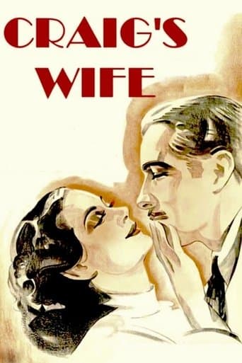 Movie poster for Craig's Wife