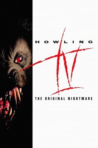 Movie poster for Howling IV: The Original Nightmare