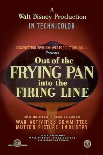 Movie poster for Out of the Frying Pan Into the Firing Line