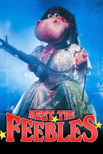 Movie poster for Meet the Feebles