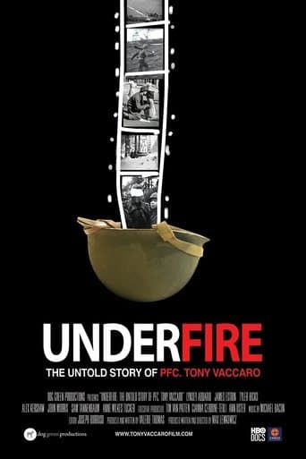 Movie poster for Underfire: The Untold Story of Pfc. Tony Vaccaro