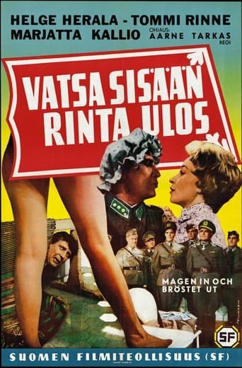 Movie poster for Vatsa sisään, rinta ulos!