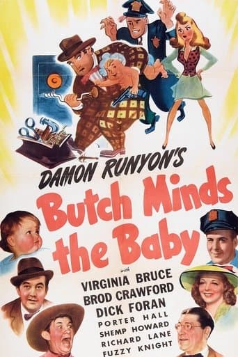 Movie poster for Butch Minds the Baby