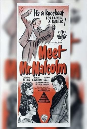 Movie poster for Meet Mr. Malcolm