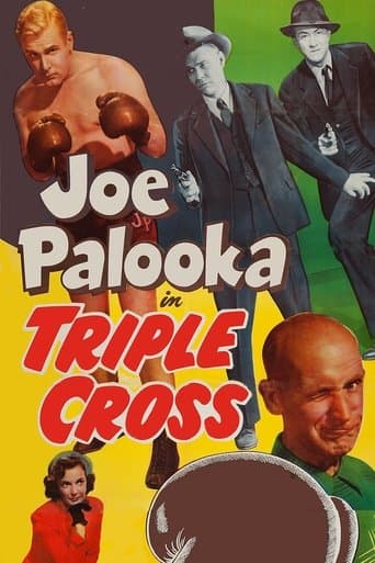 Movie poster for Joe Palooka in Triple Cross