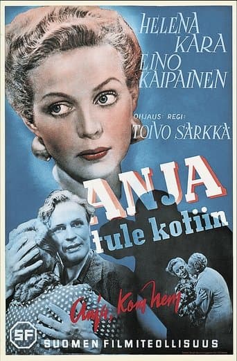 Movie poster for Anja tule kotiin