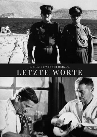 Movie poster for Last Words