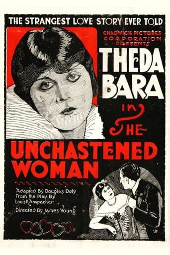 Movie poster for The Unchastened Woman