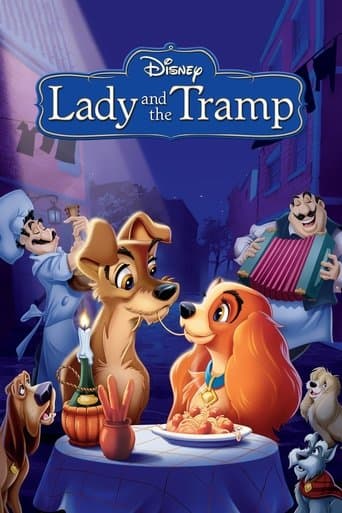Movie poster for Lady and the Tramp