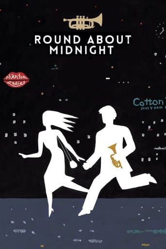 Movie poster for Round About Midnight