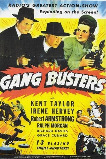 Movie poster for Gang Busters