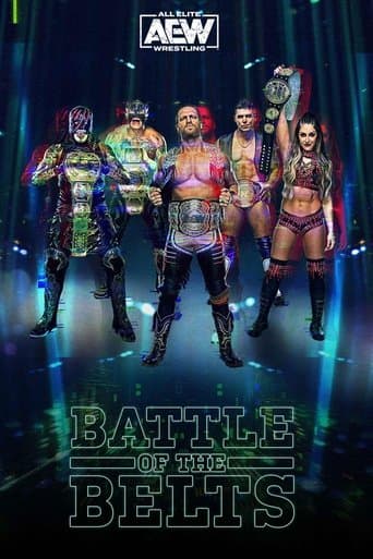 Movie poster for All Elite Wrestling: Battle of the Belts