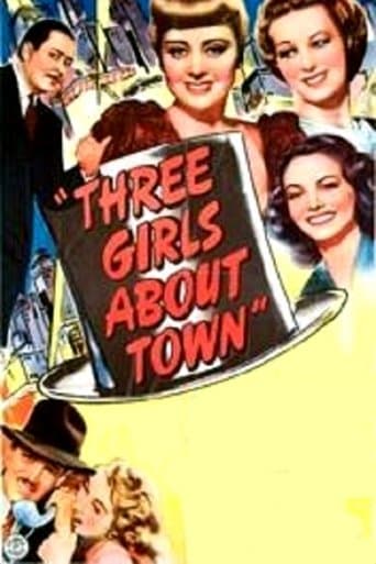 Movie poster for Three Girls About Town