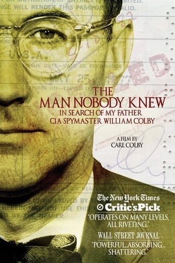 Movie poster for The Man Nobody Knew: In Search of My Father, CIA Spymaster William Colby