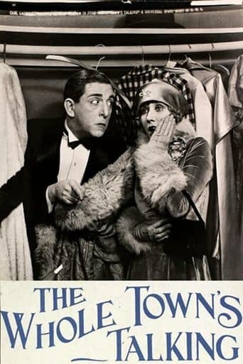 Movie poster for The Whole Town's Talking