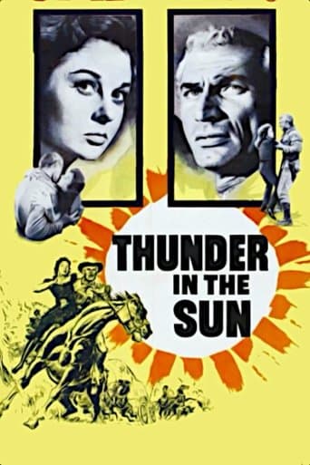 Movie poster for Thunder in the Sun