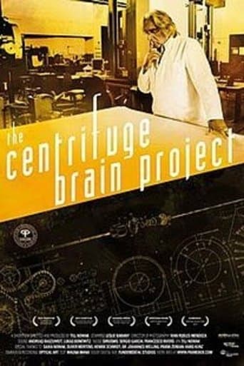 Movie poster for The Centrifuge Brain Project
