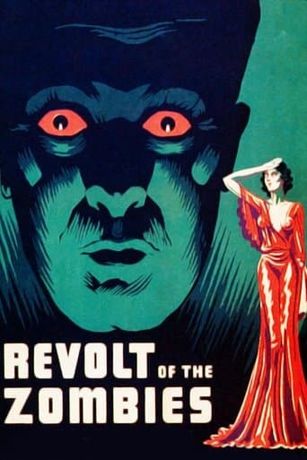 Movie poster for Revolt of the Zombies