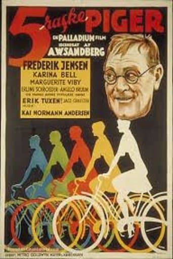 Movie poster for Fem raske piger
