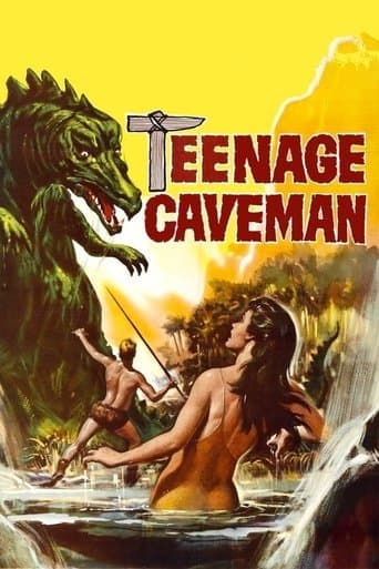 Movie poster for Teenage Cave Man