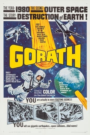 Movie poster for Gorath