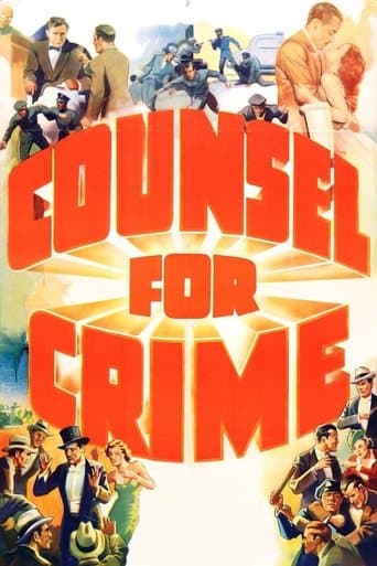 Movie poster for Counsel for Crime