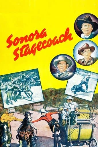 Movie poster for Sonora Stagecoach