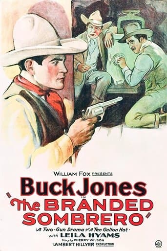 Movie poster for The Branded Sombrero