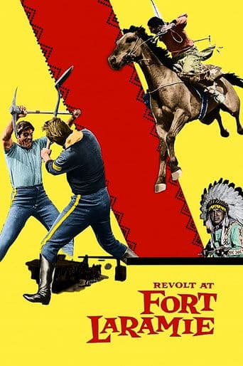 Movie poster for Revolt at Fort Laramie