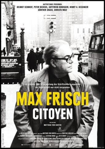 Movie poster for Max Frisch, Citoyen